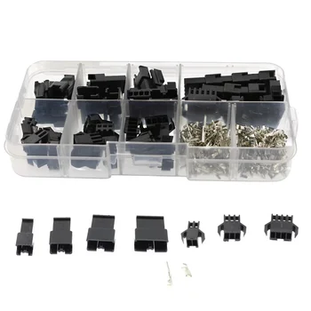 2,54mm Pitch 2/3/4/5Pin JST SM Anschlüsse Männliche und Weibliche Header Stecker gehäuse Pin (200 Stück)
