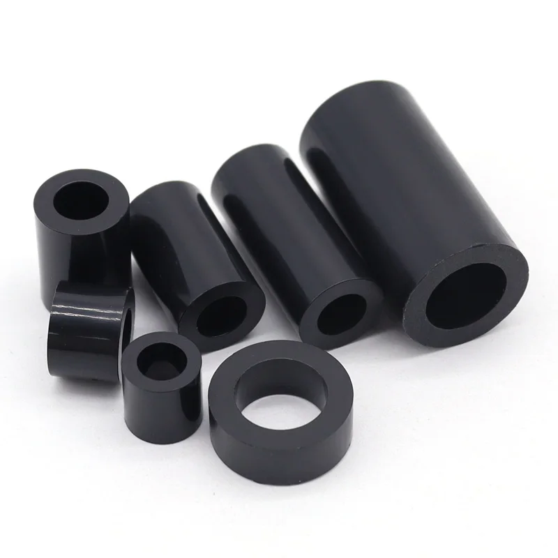 M3 M4 M5 Schwarzer ABS-Abstandshalter aus ausgehöhltem Nylon – Bild 5