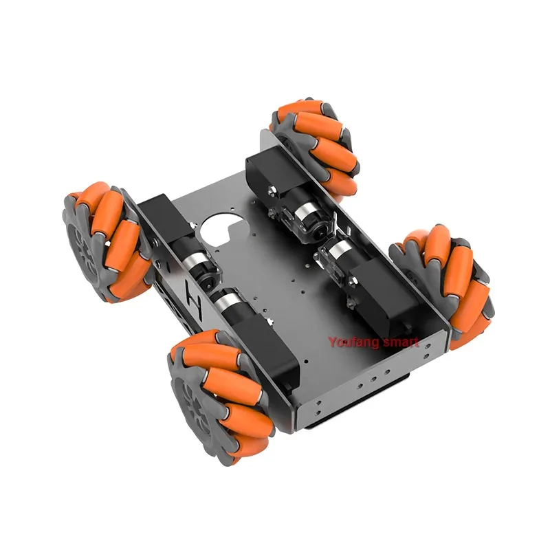 4WD reguläres/Mecanum Rad Chassis mit tt Motor Aluminium legierung – Bild 2