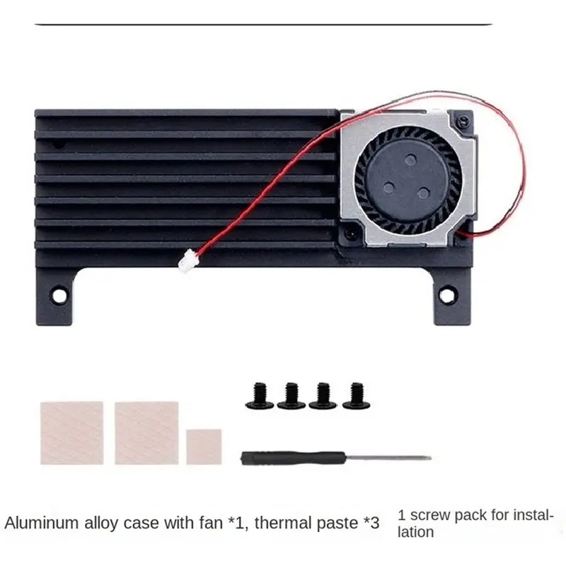 Gehäuse aus Aluminiumlegierung mit Kühlkörper und Kühlventilator – Bild 4
