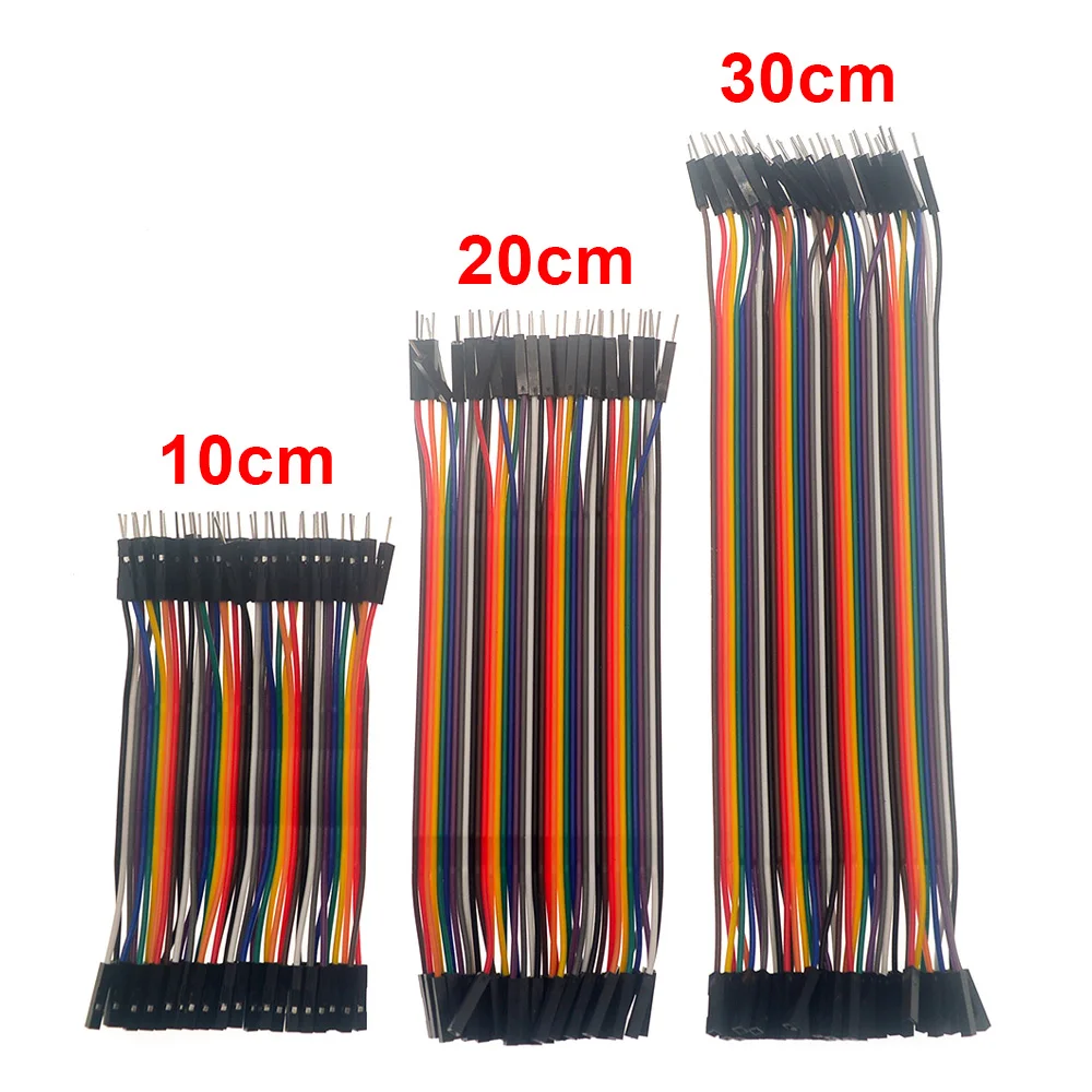 40PIN Kabel Dupont Linie 10 cm 20 cm 30 cm Stecker auf Stecker Buchse – Bild 2