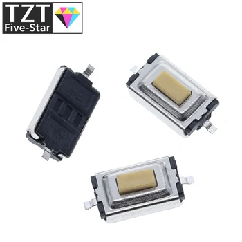 GREATZT 50/100 Stück SMT 3*6*2,5 MM Taktile Drucktaster Mikroschalter Momentan 2 Pins 3x6x2,5H