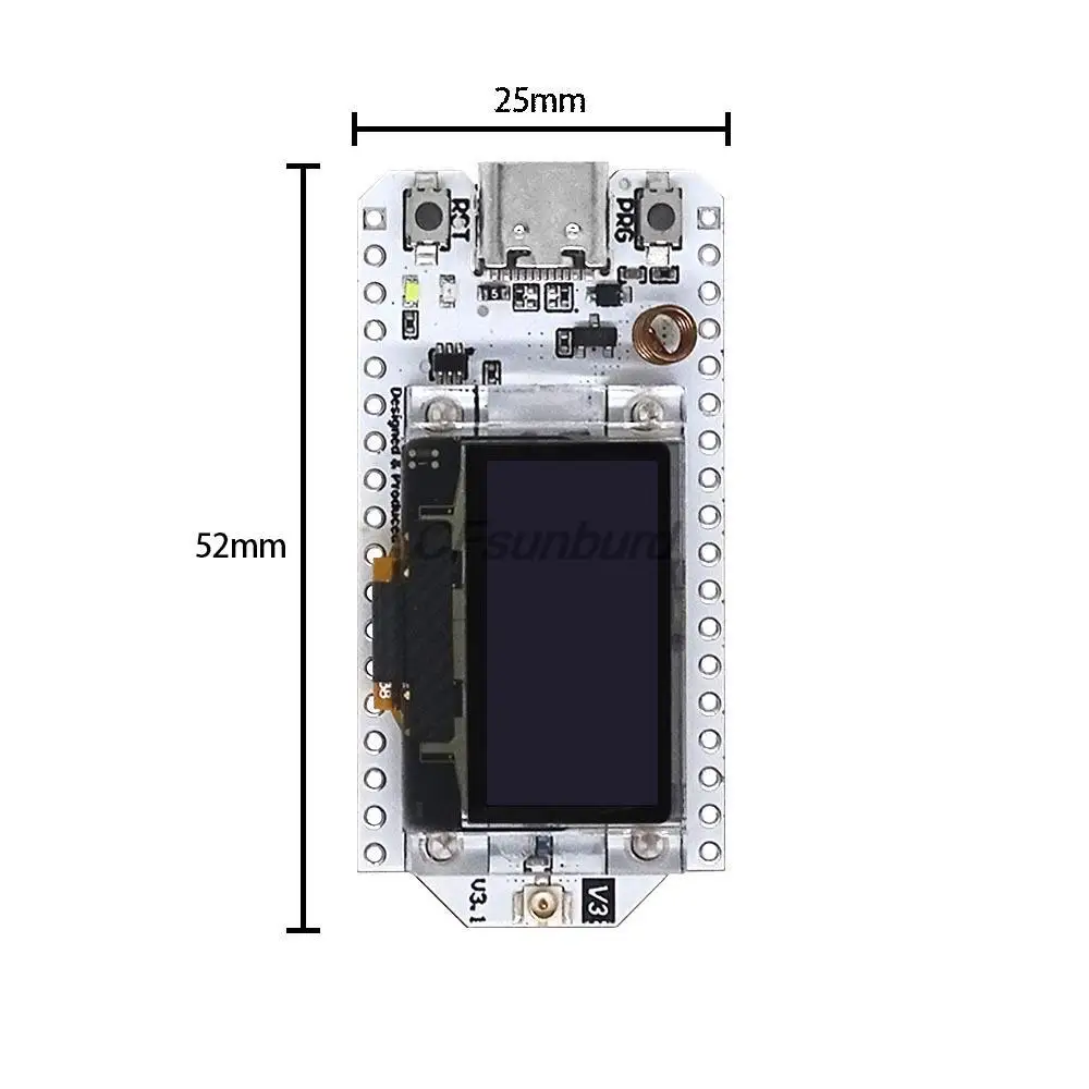 SX1276 SX1278 ESP32 LoRa 868 MHz/915 MHz/433 MHz 0,96 Zoll blaues – Bild 5
