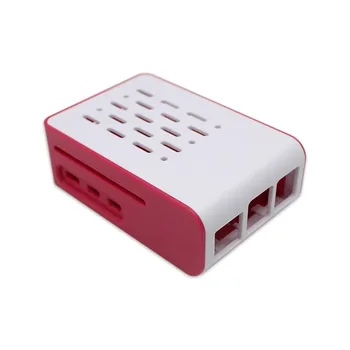 Himbeer Pi 5 rot-weiß Kühl koffer für aktiven Kühler