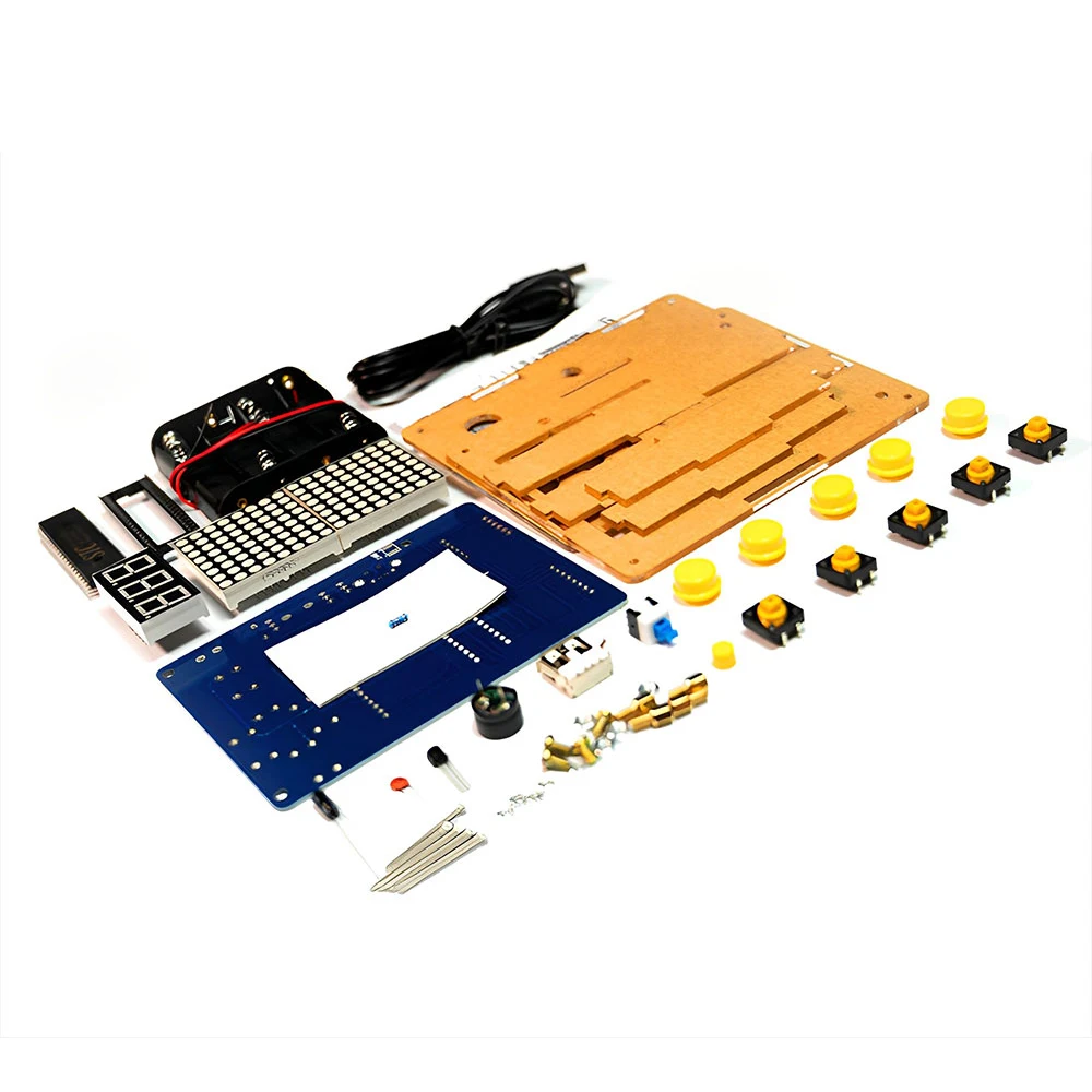 DIY-Lötprojekt-Spiel-Set, klassische Spiele für elektronische Lötübungen, Lerngeschenk für Familie und Freunde