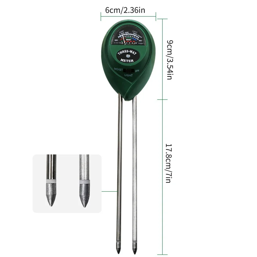 Bodenfeuchtesensor, Feuchtigkeitsmesser für Außenbereich, Blumen – Bild 6