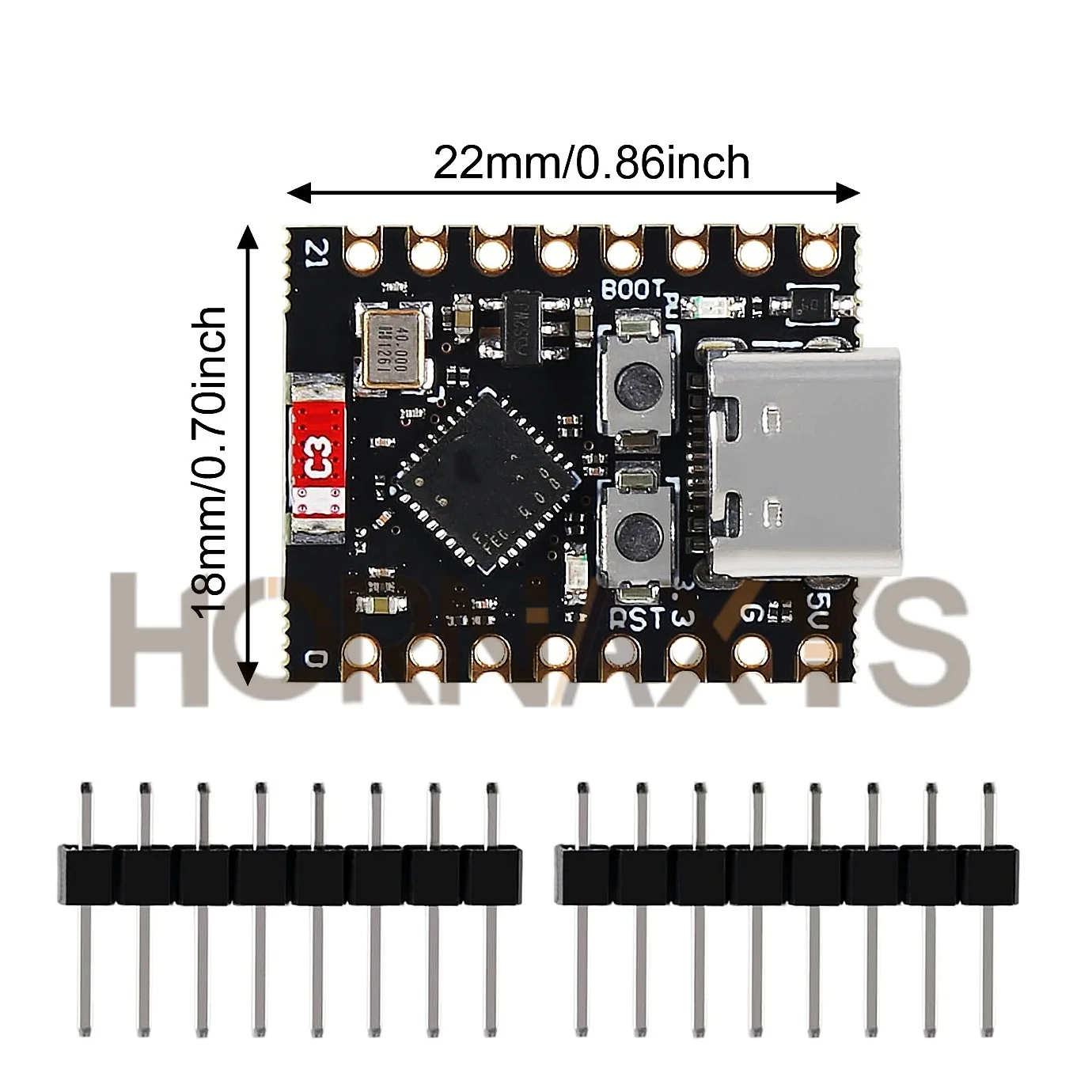 ESP32-C3 Entwicklungsboard mit ESP32 SuperMini Entwicklungsboard ESP32 – Bild 2