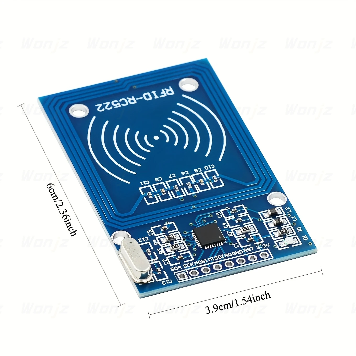 MFRC-522 RC522 RFID-Modul, für DIY-Projekte, kompatibel (3 Stück) – Bild 3