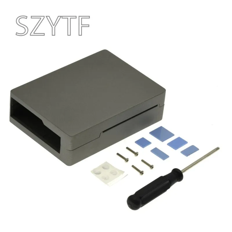 Raspberry Pi 2 3B 3B+ 4B-Gehäuse - Metallgehäuse aus – Bild 4