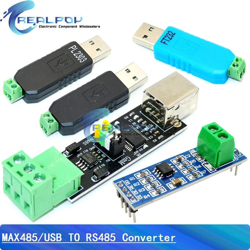 USB 2.0 zu TTL RS485 Serieller Konverter-Adapter FTDI-Modul FT232RL Doppelfunktionsschutz TTL Turn RS-485