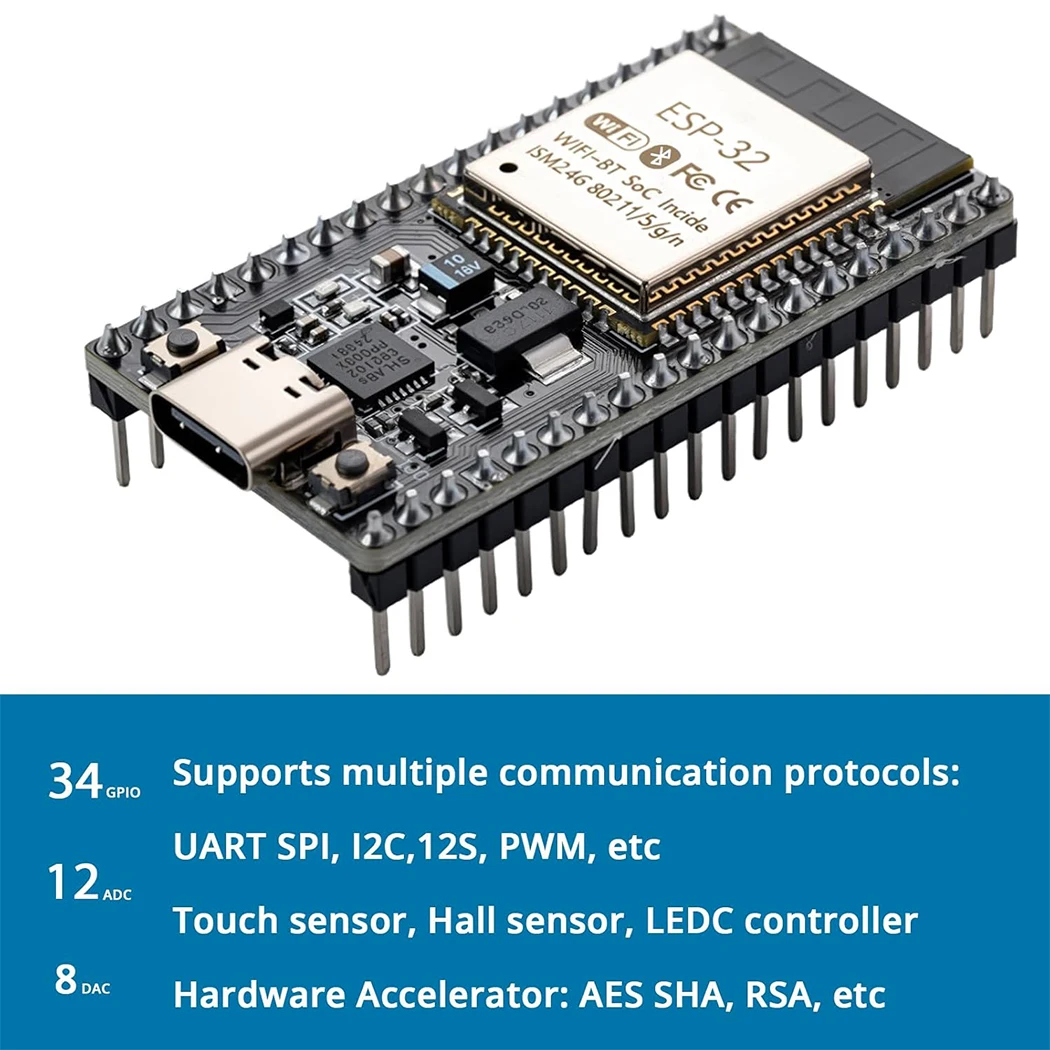 ESP32-DevKitC-32 Entwicklungsboard-Module – Bild 4