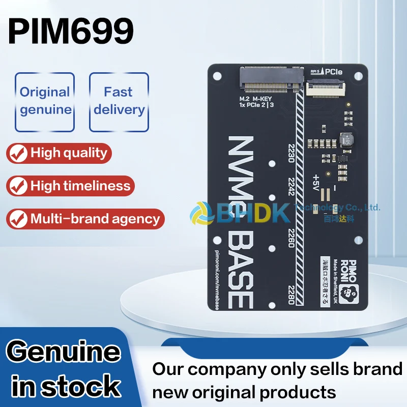 PIM699 Pimoroni NVMe Base PCIe-Erweiterungsplatine für Raspberry Pi 5 – Bild 4