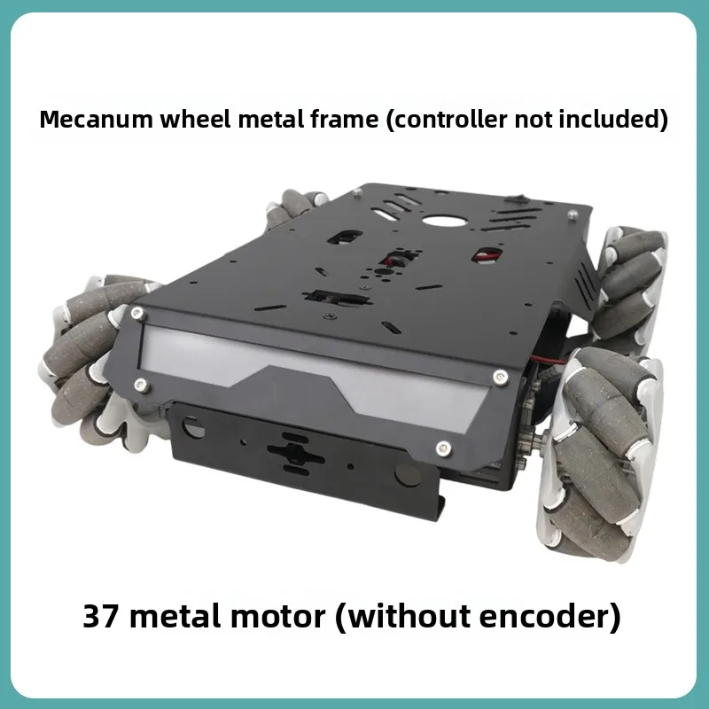 V3 Mecanum Wheel Smart Car Robot - Version aus Aluminiumlegierung mit Aufhängungsarmen und Encoder-Motoren