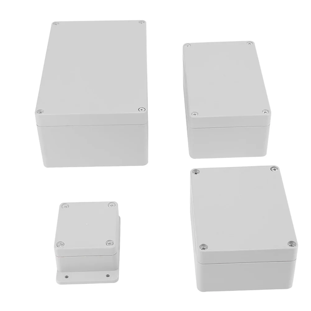Weiß wasserdicht ip65 abs elektrische Projekt box elektronisches Gehäuse Verkabelung Anschluss kasten Gehäuse