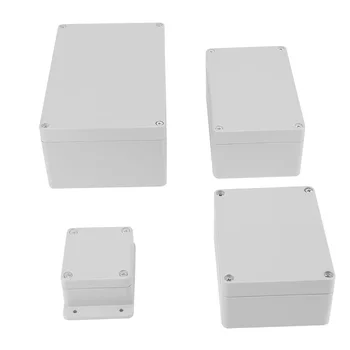 Weiß wasserdicht ip65 abs elektrische Projekt box elektronisches Gehäuse Verkabelung Anschluss kasten Gehäuse
