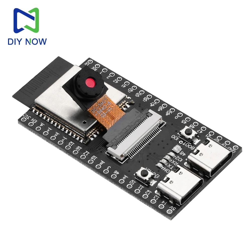 ESP ESP32-S3 CAM WiFi Bluetooth Development Board Modul Onboard – Bild 3