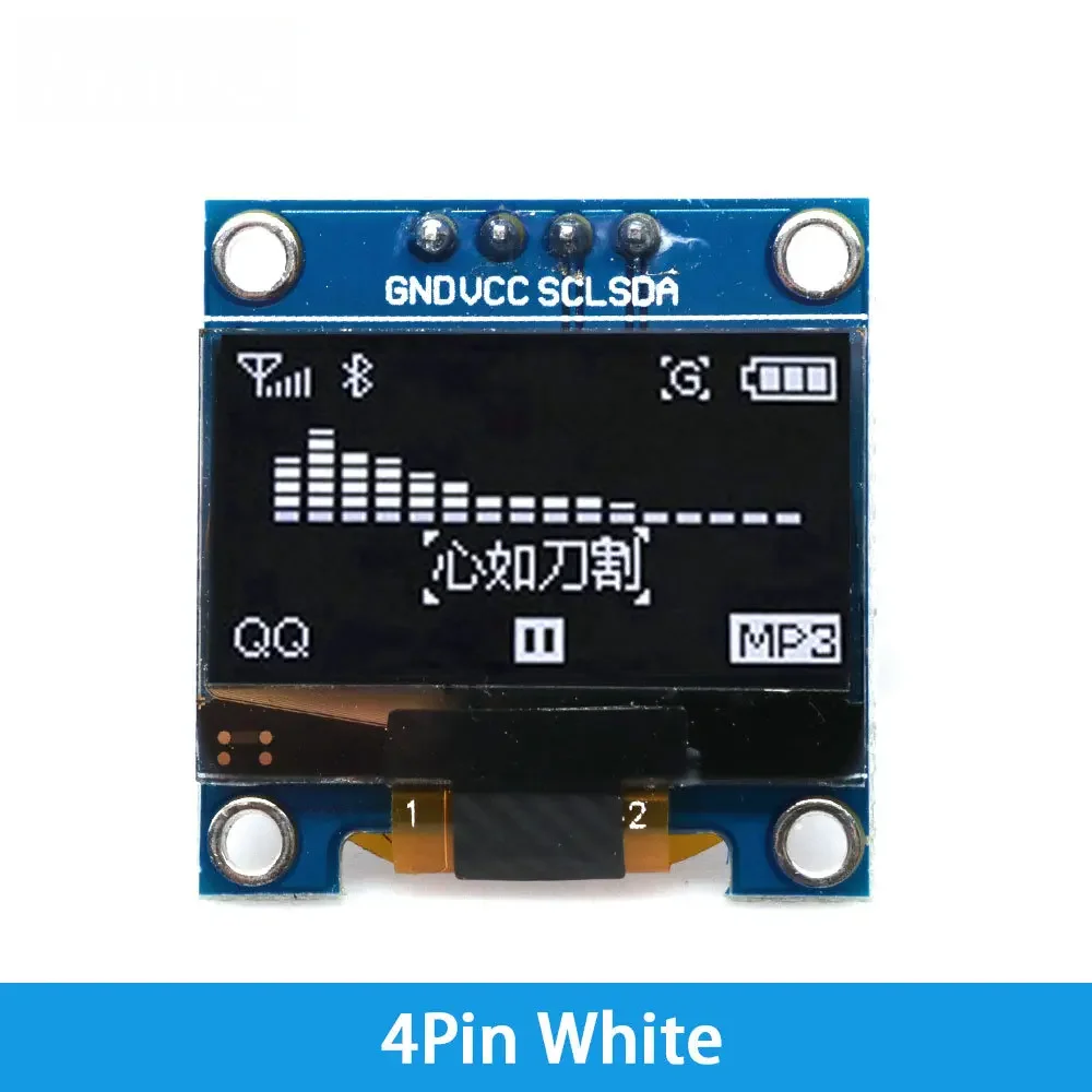 SSD1306 0,96-Zoll-OLED-Bildschirmmodul - Dual-Interface I2C/SPI 128 x – Bild 4