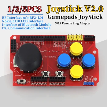 Gamepads JoyStick Tastatur Schild PS2 für Arduino nRF24L01 Nk 5110 LCD I2C