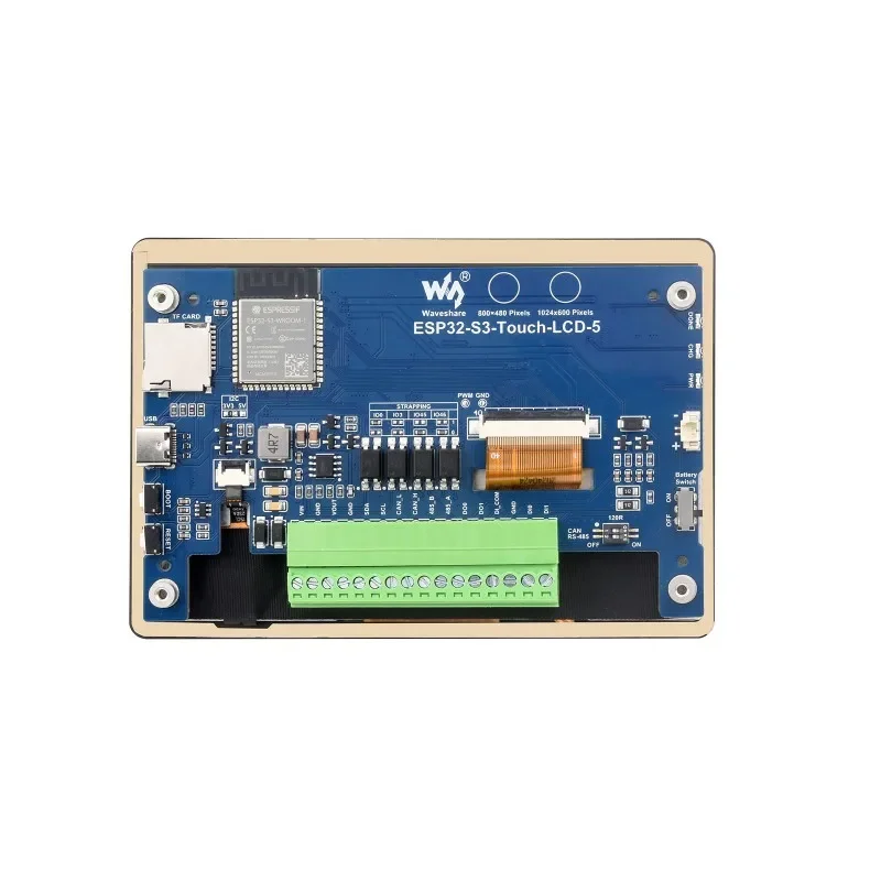 ESP32-S3 5 Zoll IPS Touchscren HMI LVGL GUI Entwicklungsboard – Bild 4