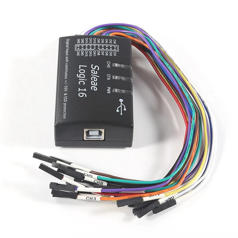 Saleae Logic USB-Logikanalysator Multi-System für Version Abtastrate – Bild 5
