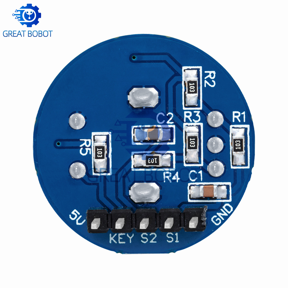 BS EC11 Drehgebermodul: Runder Audio-Potentiometerknopf für die – Bild 4