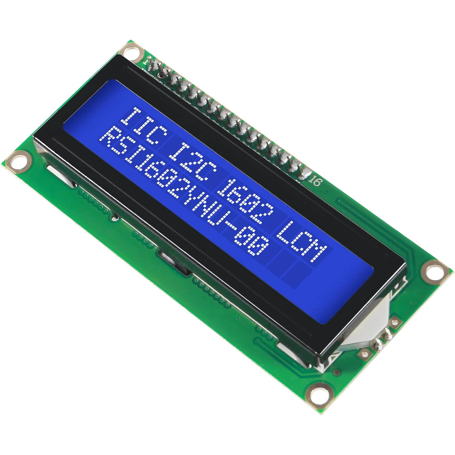 1602 LCD-Anzeigemodul IC I2C TWI 16 x 2 Zeichen serieller – Bild 3