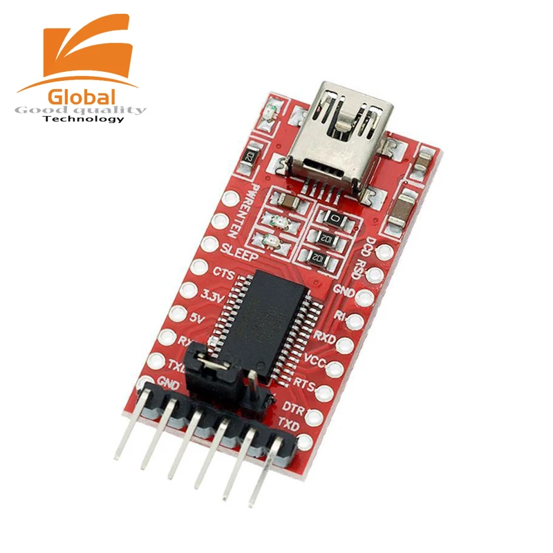 FT232RL FTDI USB 3,3 V 5,5 V auf TTL Serielles Adaptermodul – Bild 6