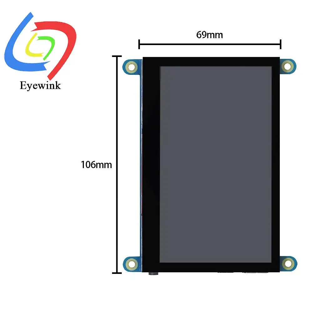 4,3 Zoll Raspberry Pi HDMI-Bildschirm mit USB-Kapazitivem Touchscreen – Bild 6