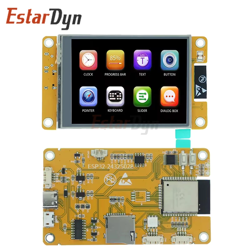 ESP32 LVGL WIFI & Bluetooth Board 2,8 zoll LCD TFT Modul 240*320 Smart – Bild 4