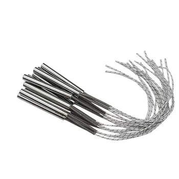 Edelstahl 220 V 6 mm Rohrdurchmesser Formpatrone Heizung 40-200 mm Rohrlänge 80-300 W Heizelement (5 Stück)