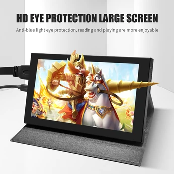 7 Zoll Himbeer Pi 5 LCD TFT Display mit Fall tragbares Modul 1024*600 Kapazität Touchscreen elektronischen