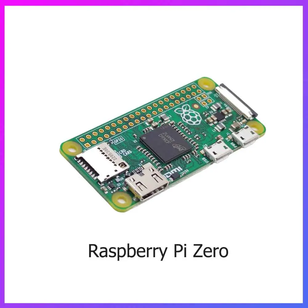 Raspberry Pi Zero 2W / Zero W / Zero WH WIFI Bluetooth-Board mit 1GHz CPU 512 MB RAM