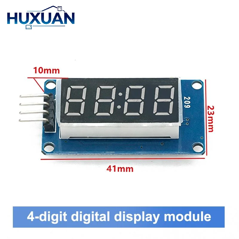 TM1637 4-Bit-Digital-LED-Anzeigemodul für 7-Segment-0,36-Zoll-Uhr – Bild 4