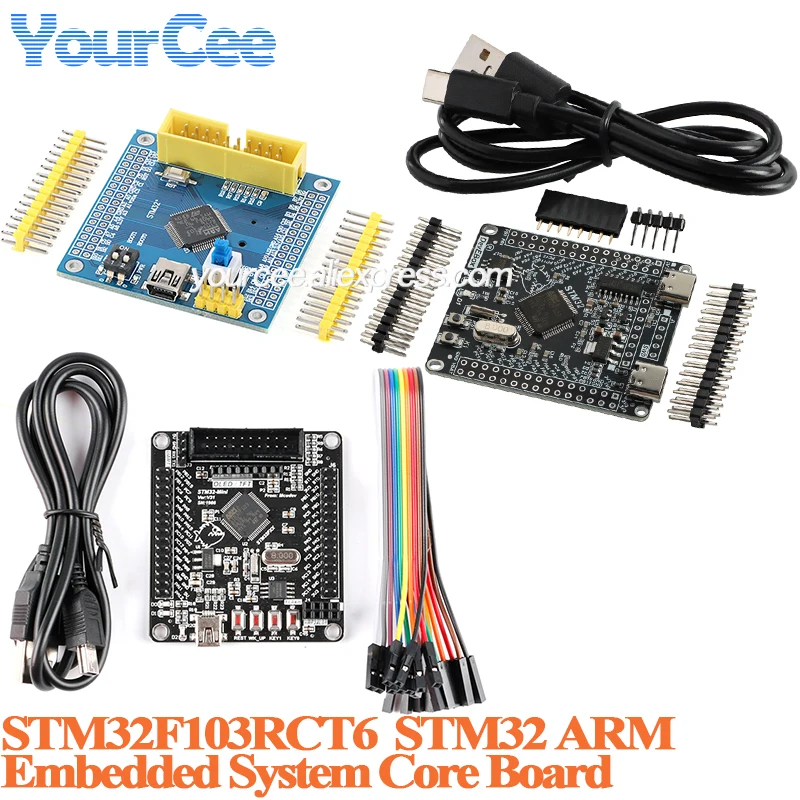 STM32F103RCT6 Entwicklungsboard-Modul Standard STM32 ARM Embedded System Core Board Lernboard