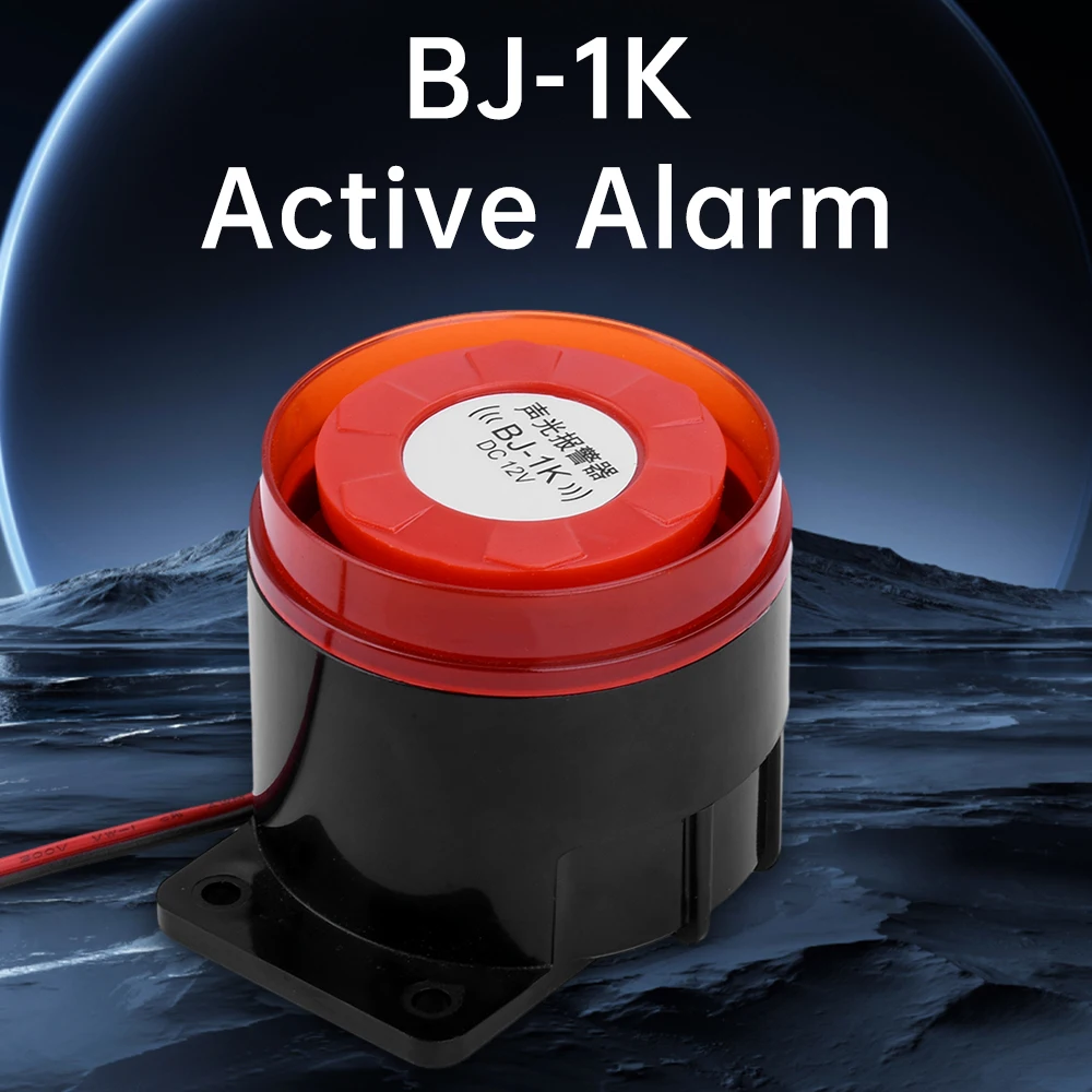 Summer mit Licht/kein Licht BJ-1K DC12/24V AC220V hoher Dezibel Ton und Licht Alarm Explosion Anti-Diebstahl