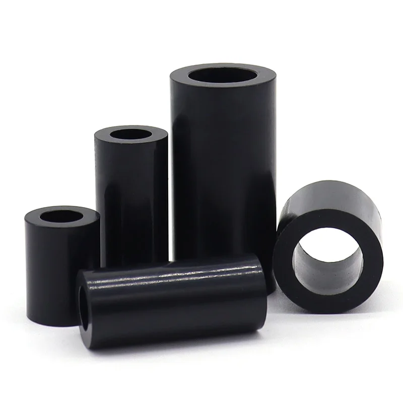 M3 M4 M5 Schwarzer ABS-Abstandshalter aus ausgehöhltem Nylon – Bild 3