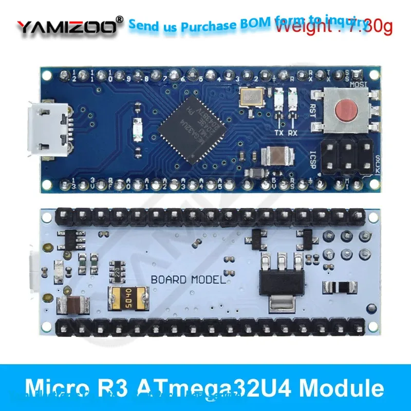 ATmega32u4 5V 16Mhz Erweiterungsboard-Modul für Arduino Micro, kompatibel mit UN R3 Nano, ersetzt Pro Mini