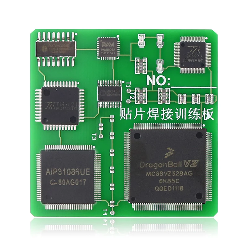 Löt praktiken smd Leiterplatten führte Elektronik smt Komponenten DIY – Bild 5