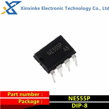 Ne555p ne555 Dip-8 Timer Chip ic (10 Stück)