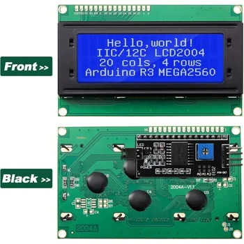 Lcd2004 2004 lcd modul blau/grün/weiß bildschirm 20x4 zeichen lcd display iic i2c serielle schnitts telle