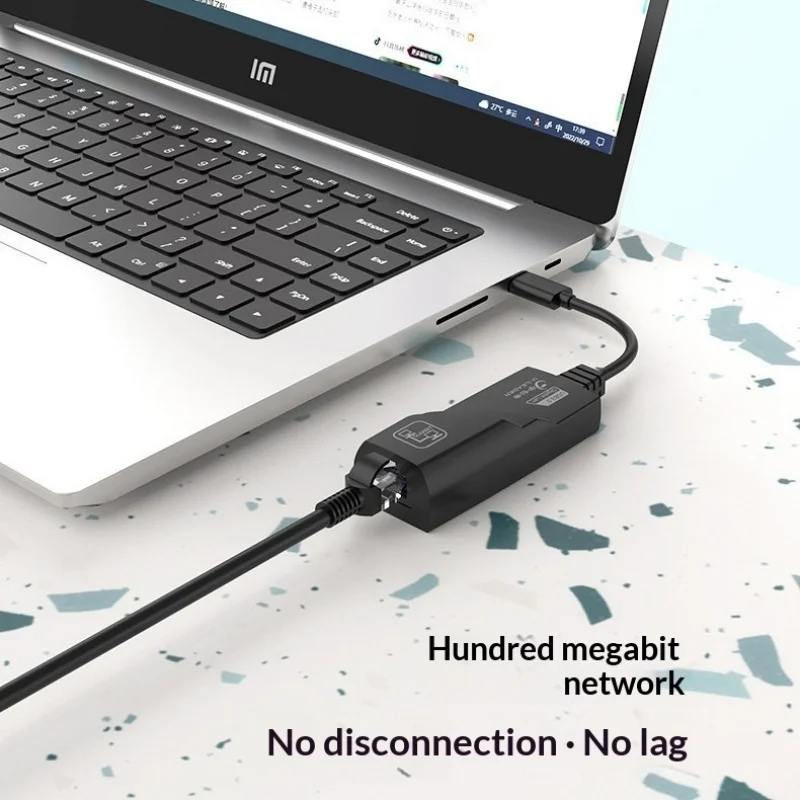 USB 3.0 zu RJ45 Ethernet-Adapter, 100Mbps Kabelgebundener – Bild 3