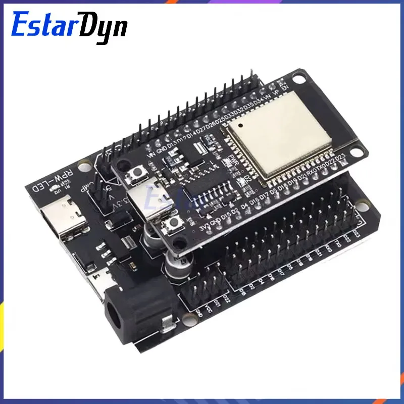 ESP32-Entwicklungsboard TYPE-C USB CH340C WiFi+Bluetooth Extrem geringer Stromverbrauch Dual Core