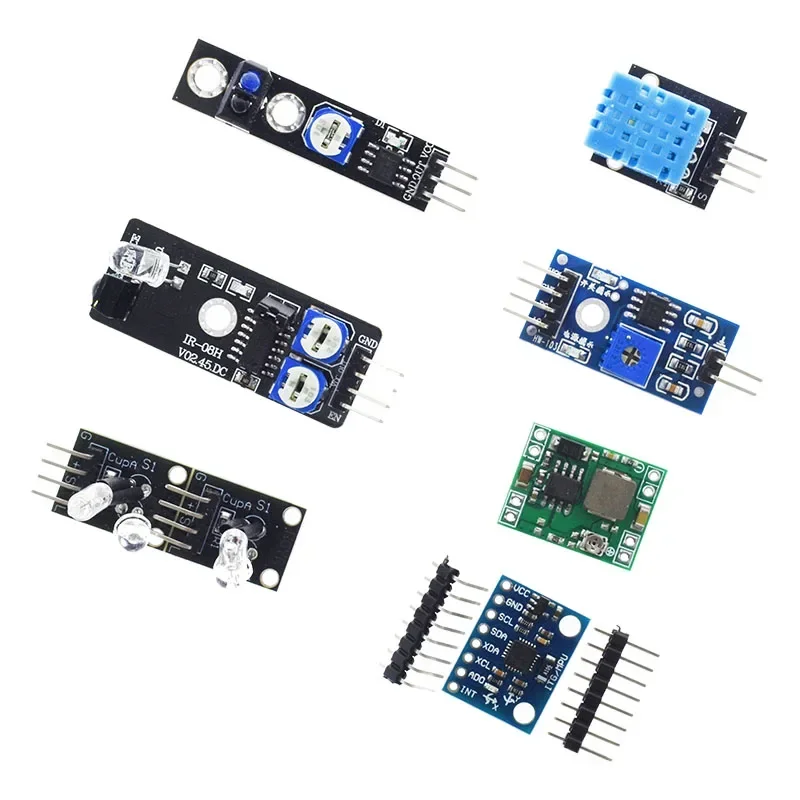 45-in-1-Sensormodule, 16-Arten-Starter-Kit für Arduino Raspberry Pi – Bild 4