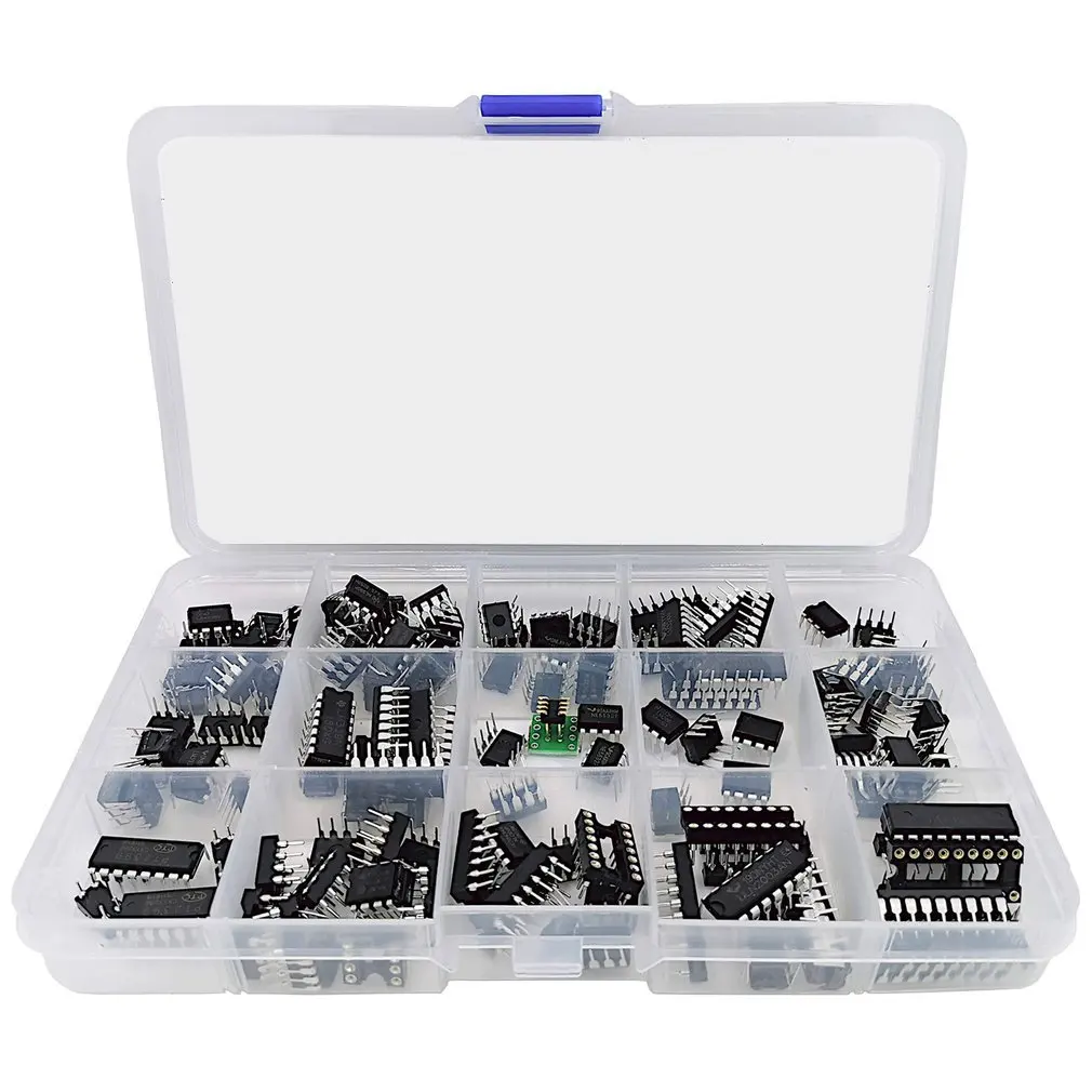 Opamp Oszillator Timer Optokoppler IC Pwm IC Chip Sortiment Operationsverstärker PC817 NE555 LM358 (150 Stück)