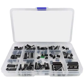Opamp Oszillator Timer Optokoppler IC Pwm IC Chip Sortiment Operationsverstärker PC817 NE555 LM358 (150 Stück)