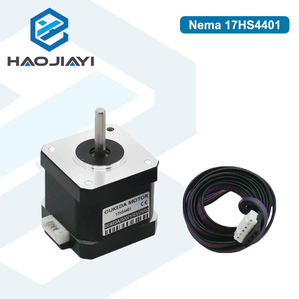 Nema 17 Schrittmotor 0,9 Grad Motor 280 mN.m/57g.cm 1,3A Nema 17HS4401 4-Leiter Nema17 Schrittmotor DIY CNC