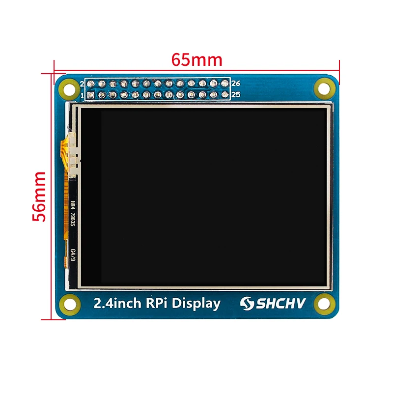 2,4 Zoll Touchscreen für Raspberry Pi Zero 2 W 320x240 – Bild 3