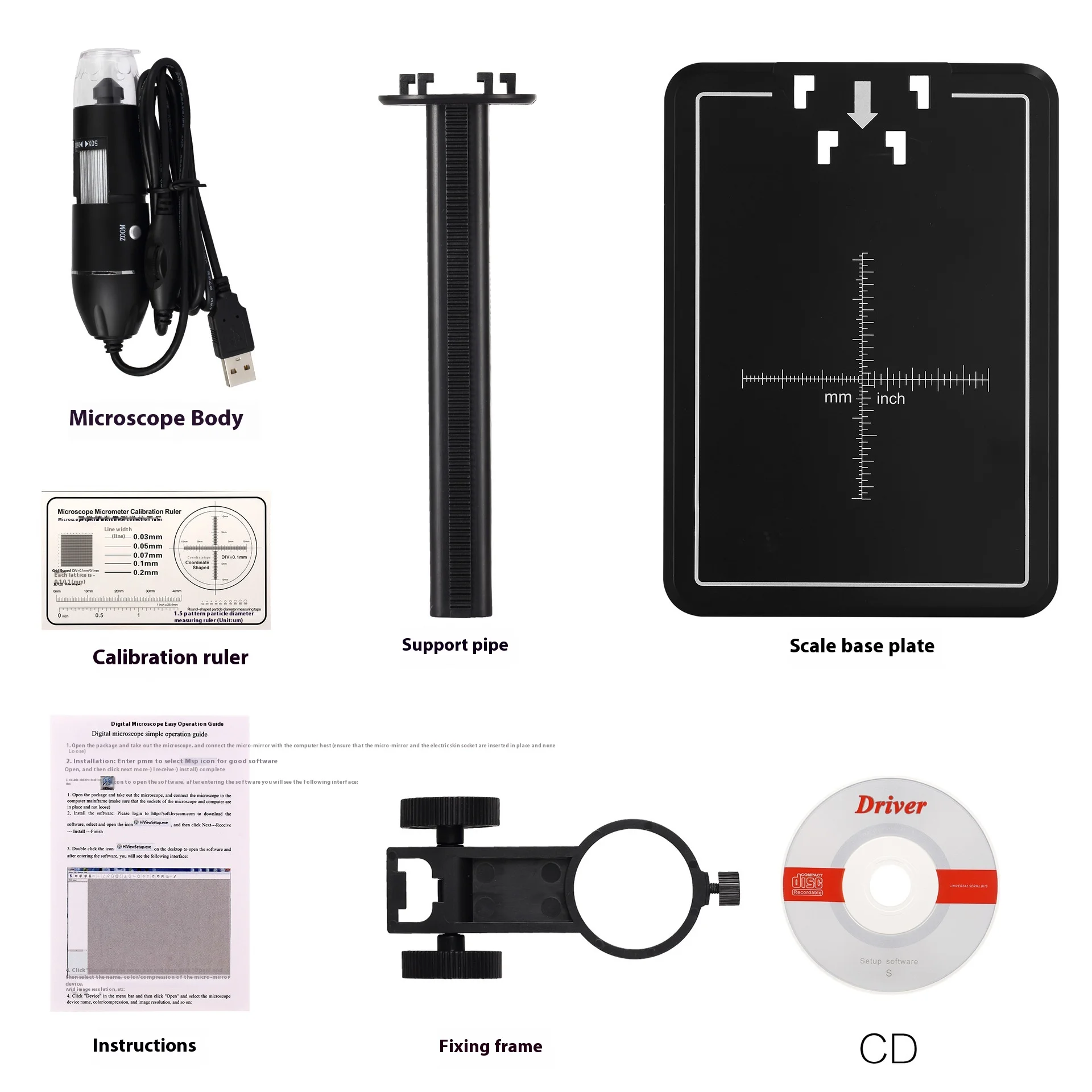 1000-faches USB-Digitalmikroskop für Wartung und Inspektion – Bild 6