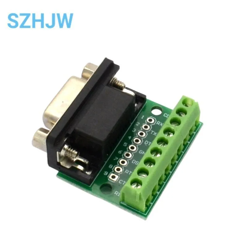 DB9 Männliche und Weibliche Stecker Adapter Schraube Terminal 9-Pin – Bild 3