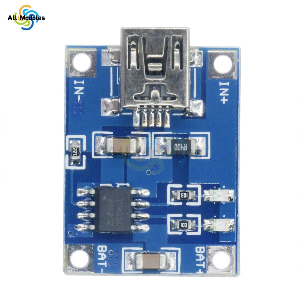 Typ-c/Micro/Mini USB 18650 TP4056 TC4056A Lithium-Batterie Ladegerät – Bild 6
